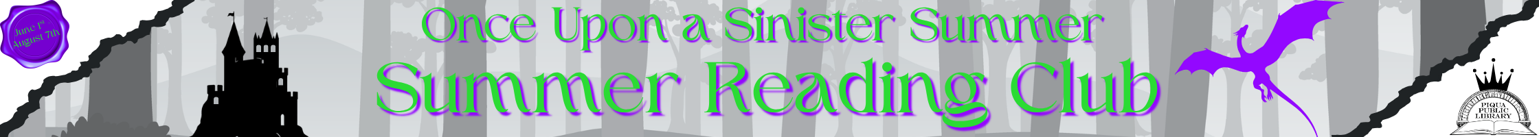 Once Upon A Sinister Summer - Summer Reading Club